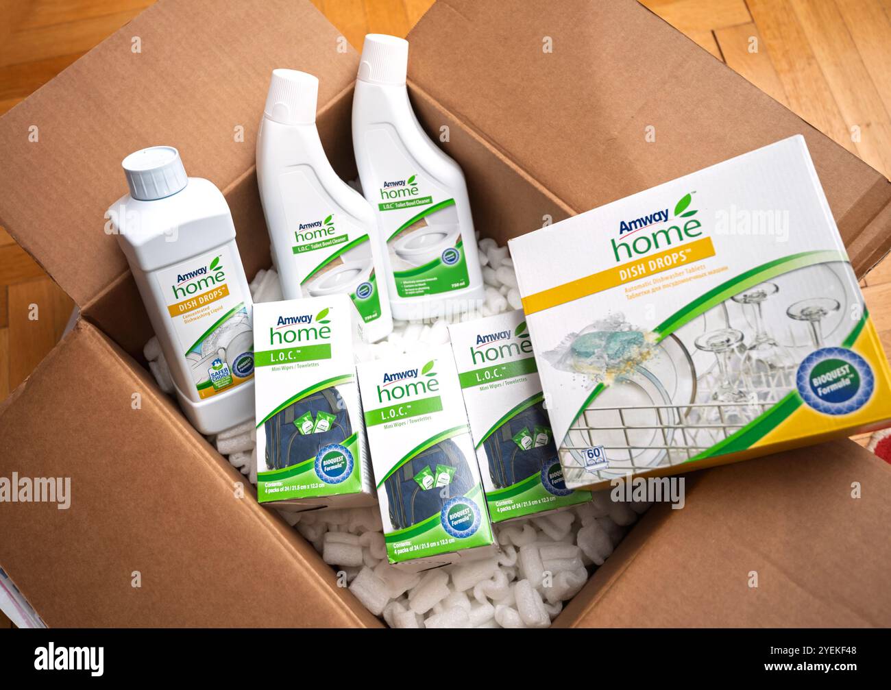 Amway dish drops hi-res stock photography and images - Alamy