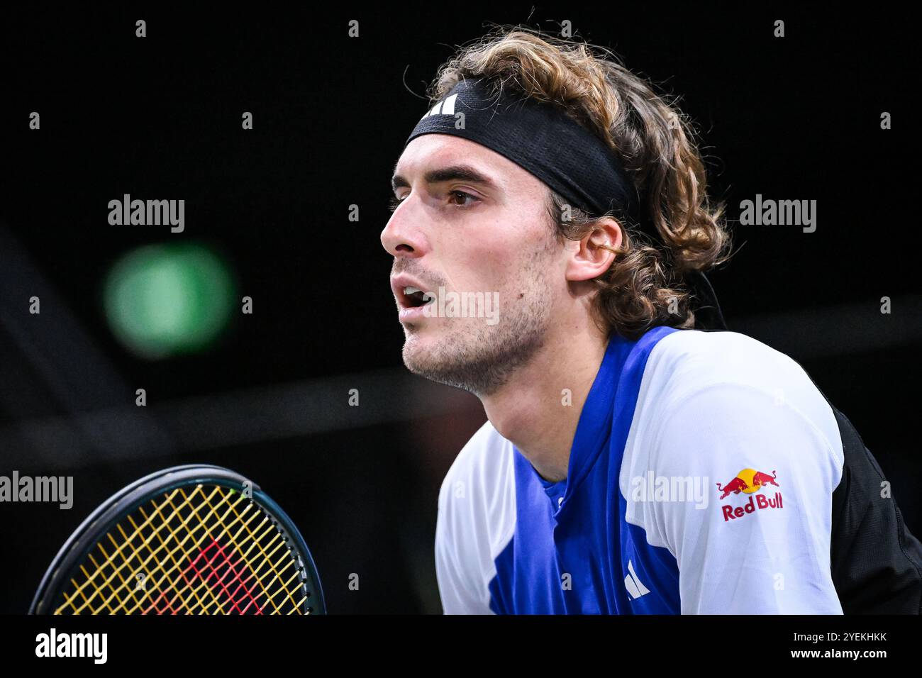 Stefanos TSITSIPAS of Greece during the fourth day of the Rolex Paris