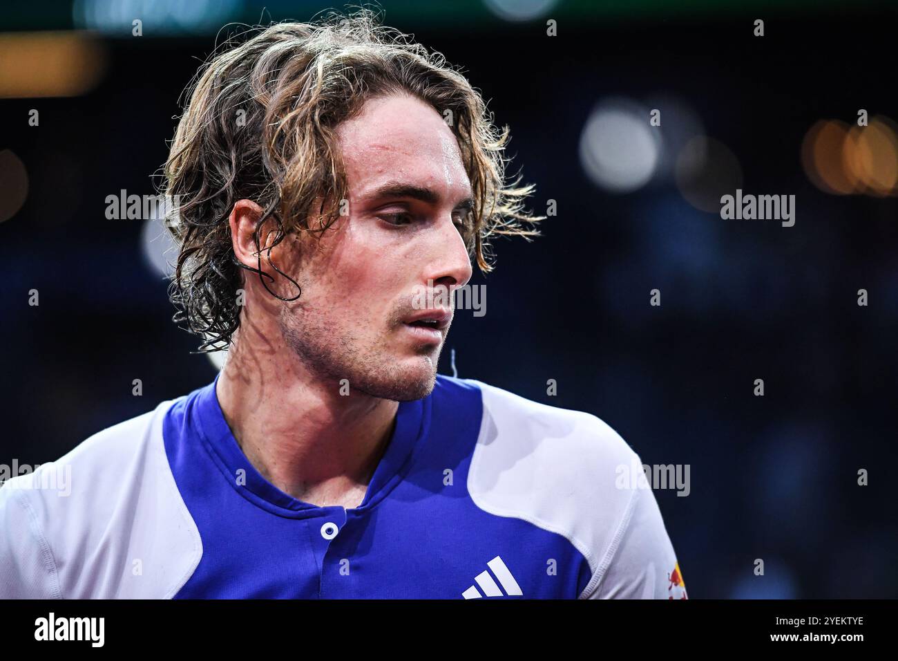 Stefanos TSITSIPAS of Greece during the fourth day of the Rolex Paris