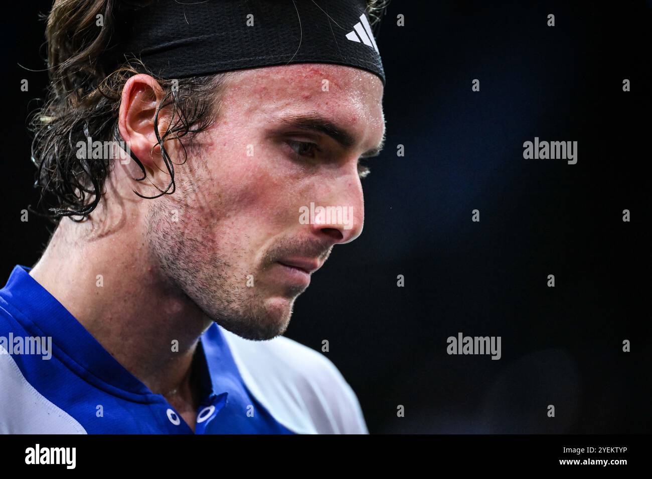 Stefanos TSITSIPAS of Greece during the fourth day of the Rolex Paris