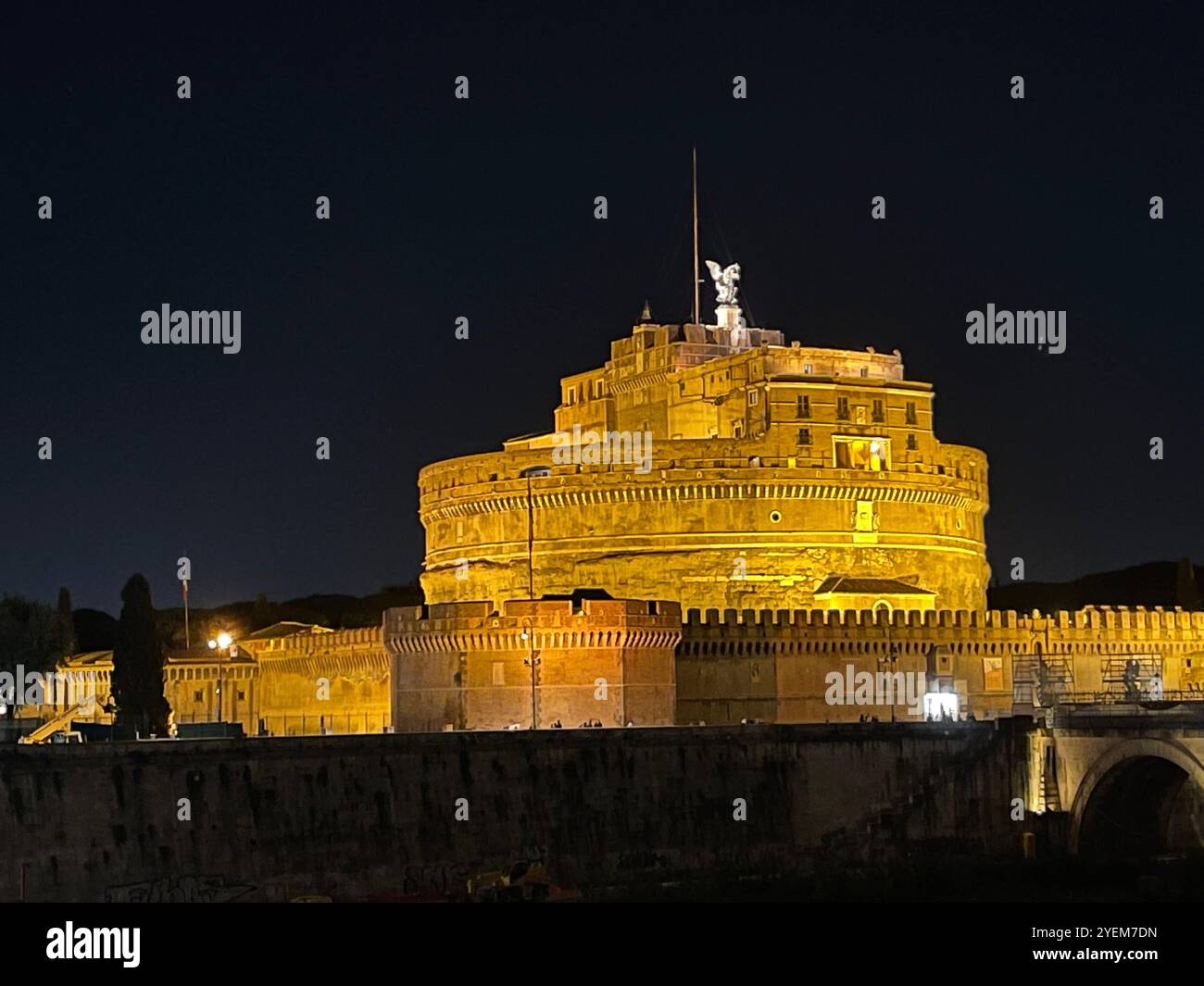 Rome, Italy - Smartphone Captured Stock Image