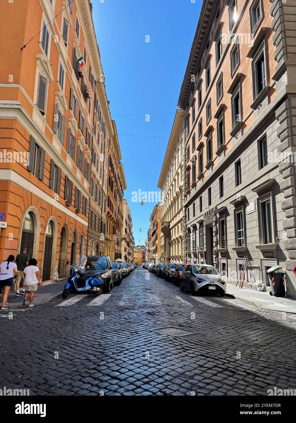 Rome, Italy - Smartphone Captured Stock Image