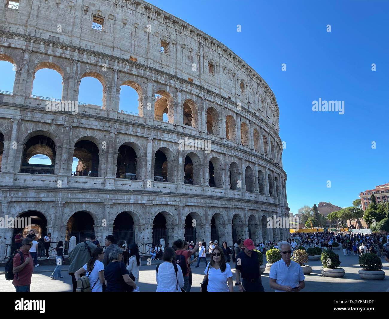 Rome, Italy - Smartphone Captured Stock Image