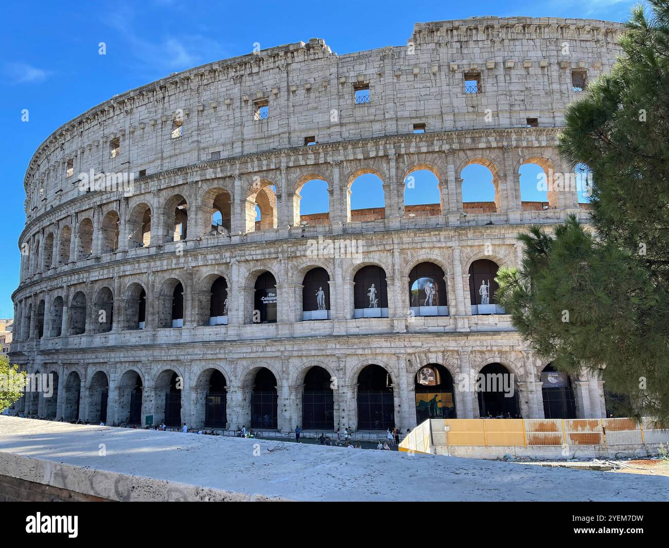 Rome, Italy - Smartphone Captured Stock Image