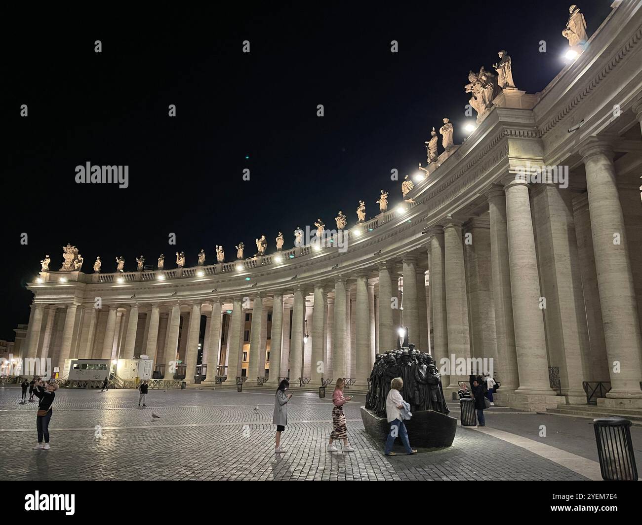 Rome, Italy - Smartphone Captured Stock Image