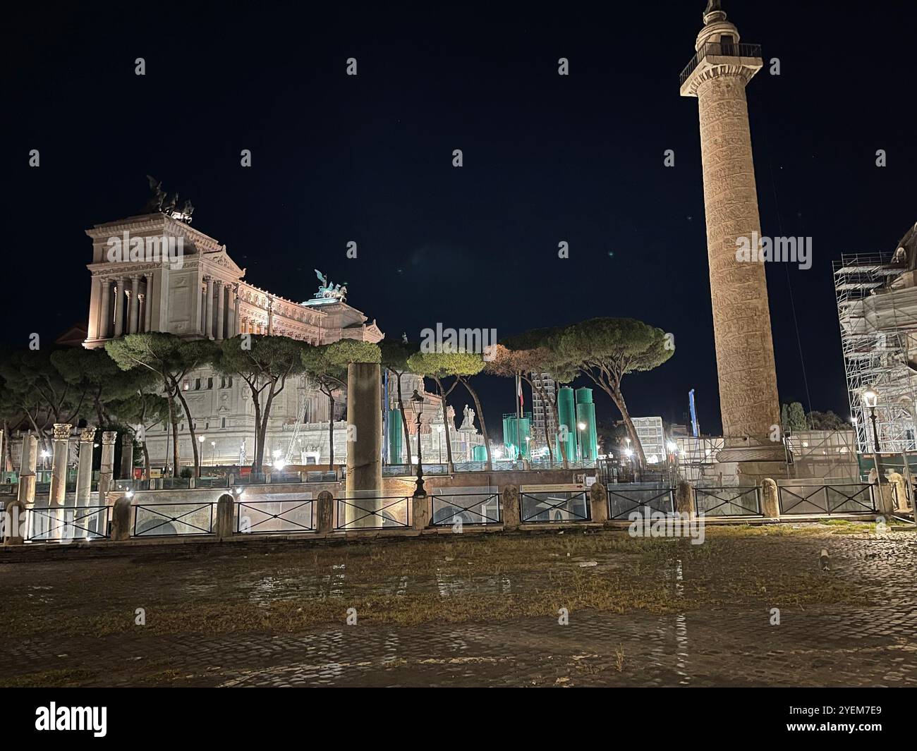 Rome, Italy - Smartphone Captured Stock Image