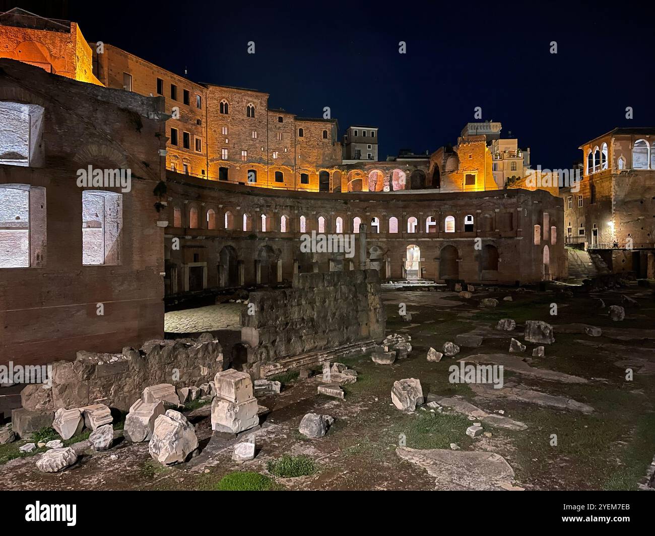 Rome, Italy - Smartphone Captured Stock Image
