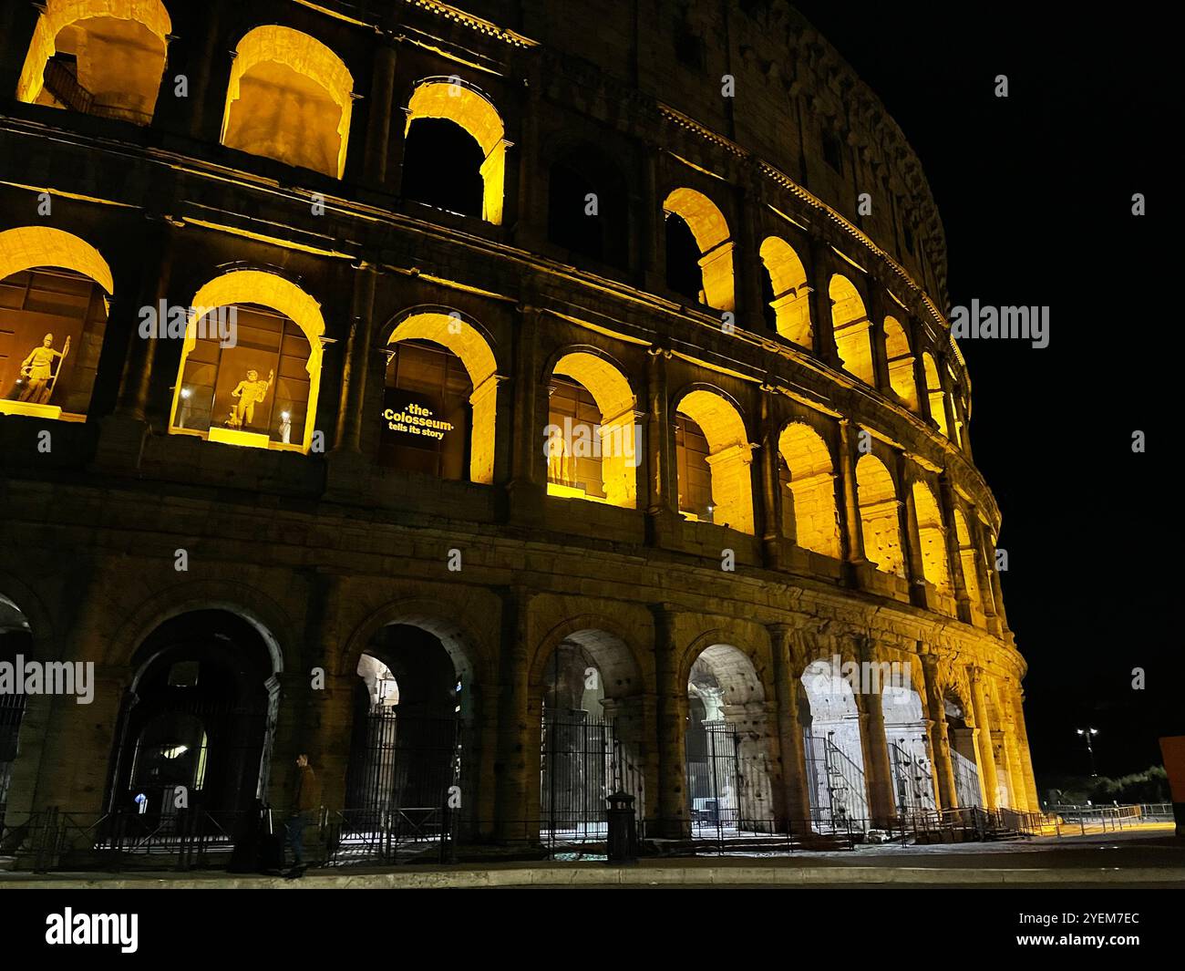 Rome, Italy - Smartphone Captured Stock Image