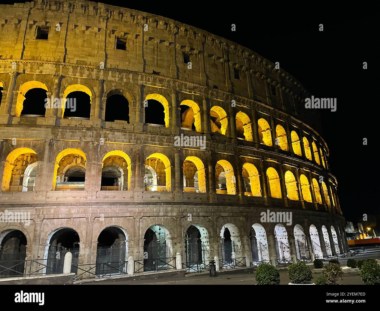 Rome, Italy - Smartphone Captured Stock Image