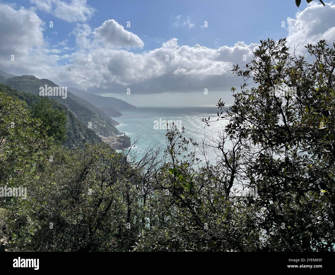 Cinque Terre, Italy - Smartphone Captured Stock Image