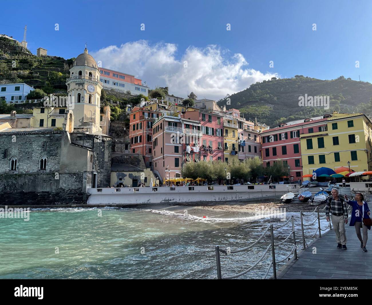 Cinque Terre, Italy - Smartphone Captured Stock Image