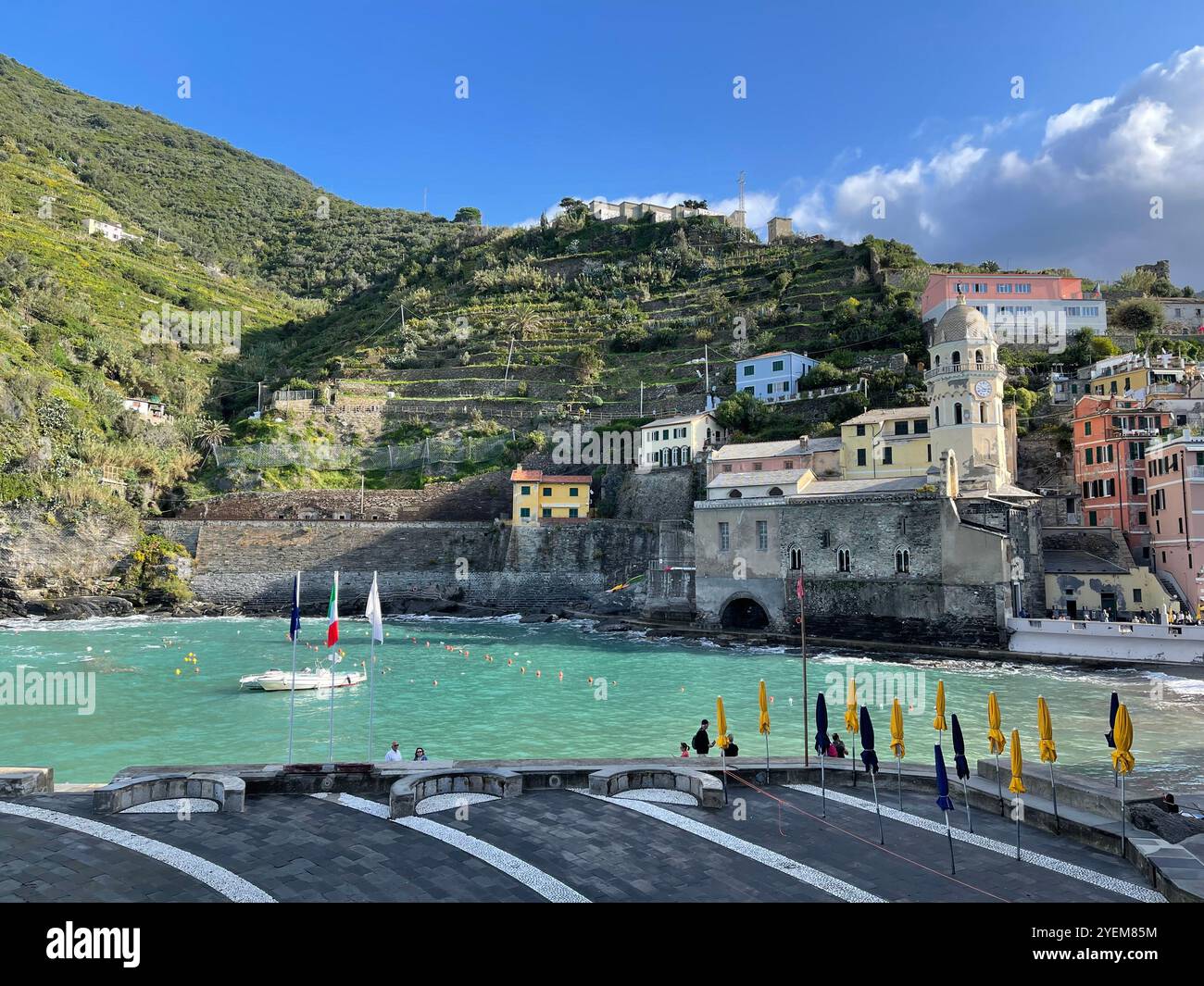 Cinque Terre, Italy - Smartphone Captured Stock Image