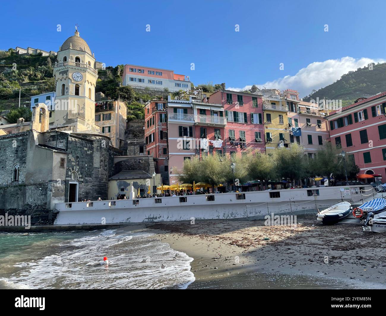 Cinque Terre, Italy - Smartphone Captured Stock Image