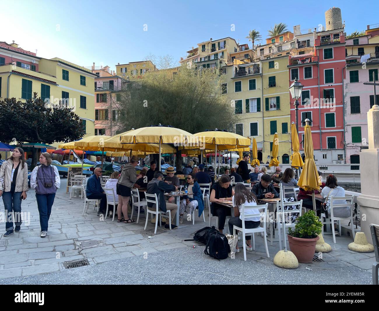 Vernazza, Cinque Terre, Italy - Smartphone Captured Stock Image