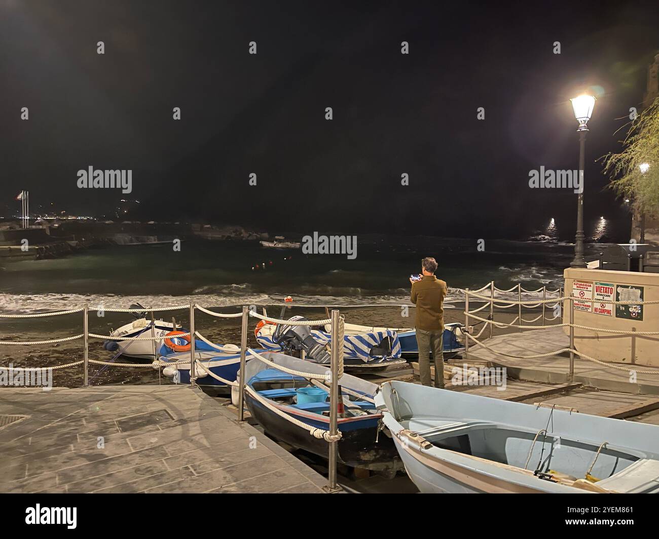Cinque Terre, Italy - Smartphone Captured Stock Image