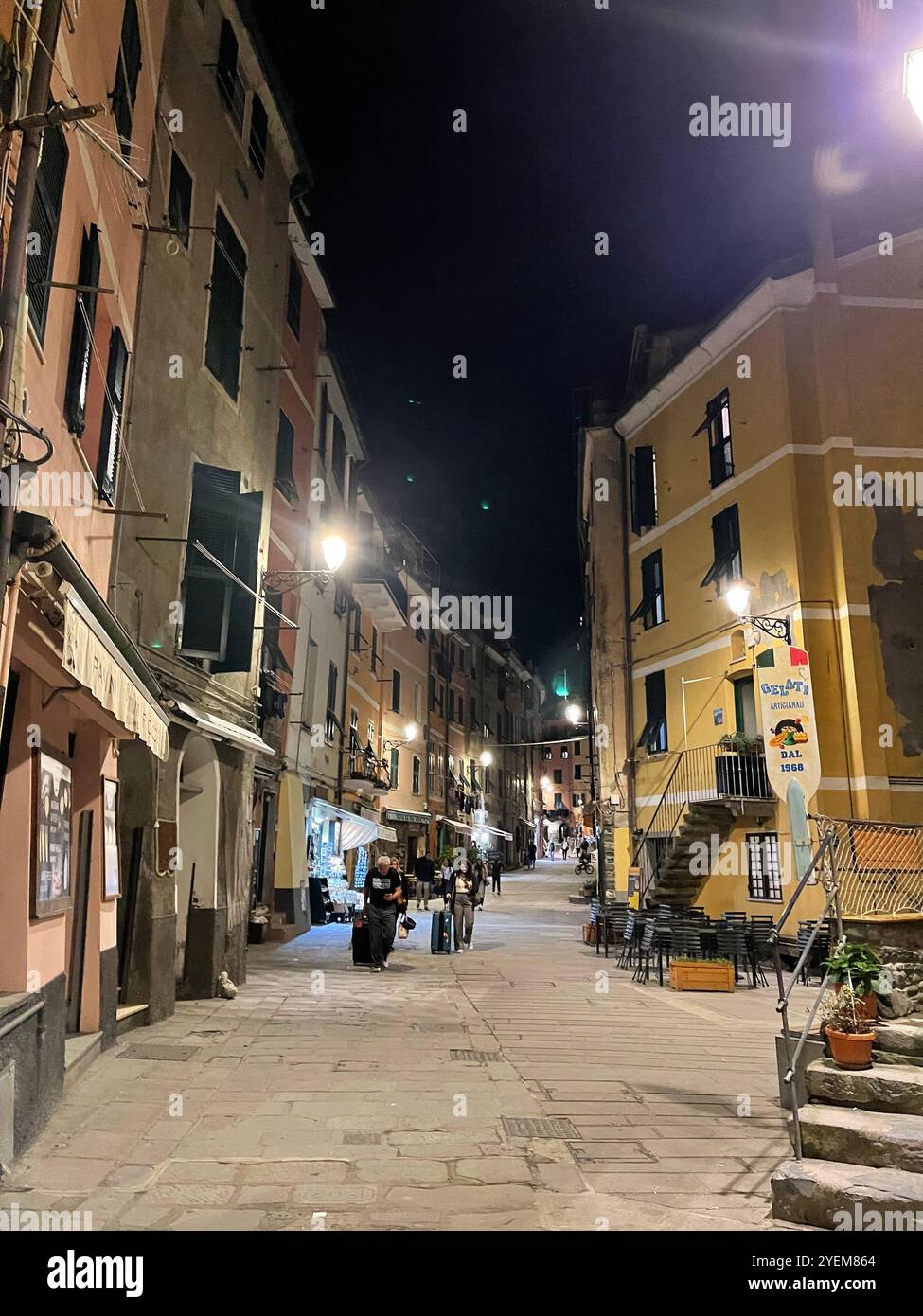 Cinque Terre, Italy - Smartphone Captured Stock Image