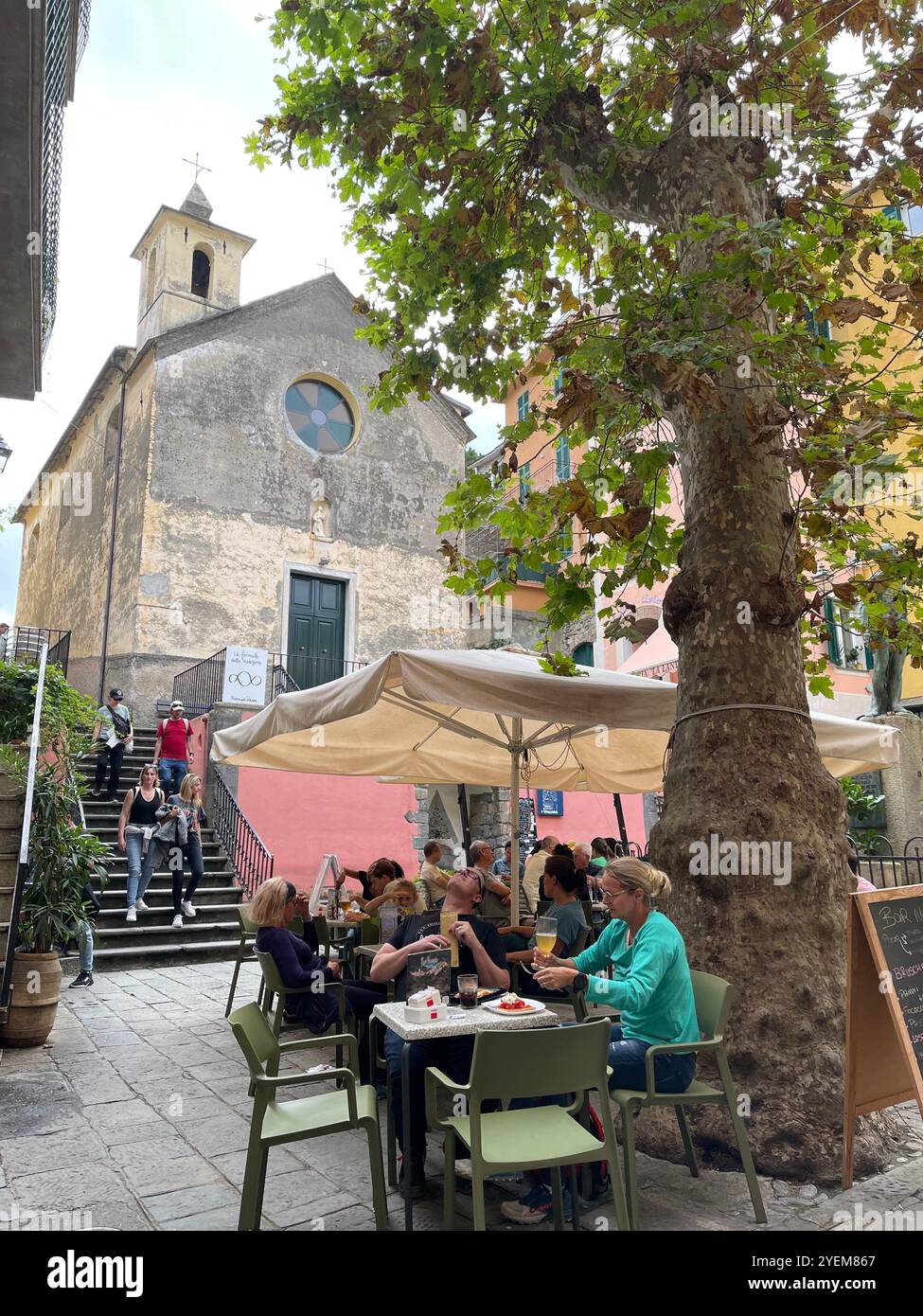 Cinque Terre, Italy - Smartphone Captured Stock Image