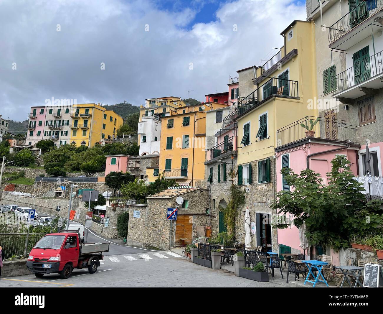 Cinque Terre, Italy - Smartphone Captured Stock Image