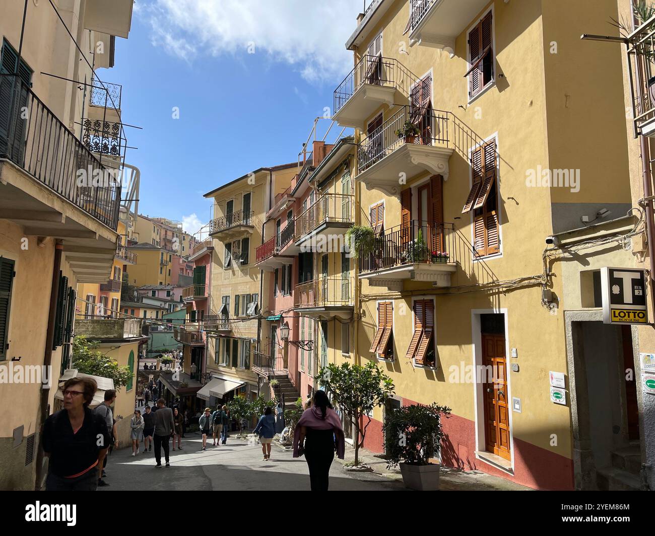 Cinque Terre, Italy - Smartphone Captured Stock Image