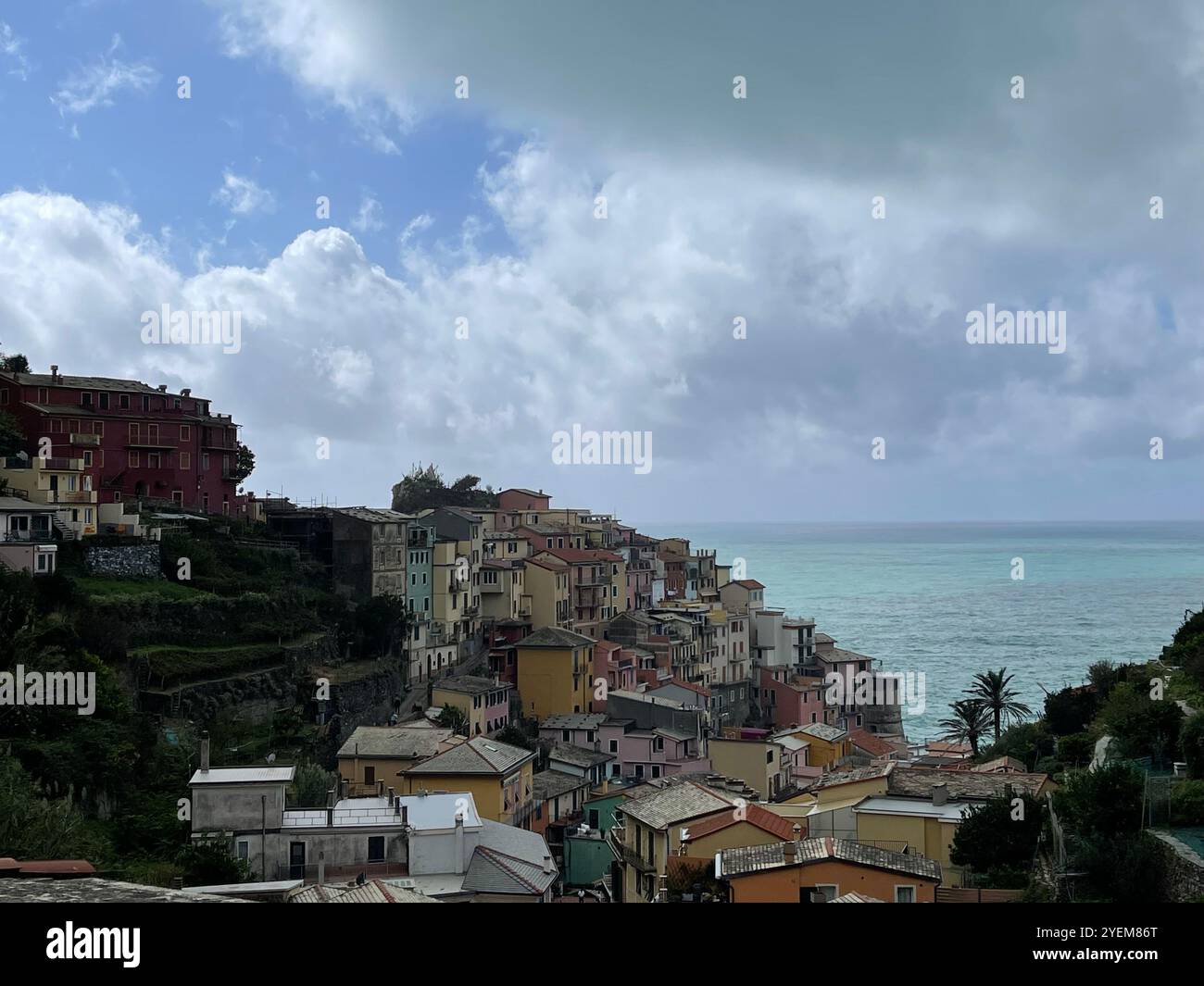 Cinque Terre, Italy - Smartphone Captured Stock Image
