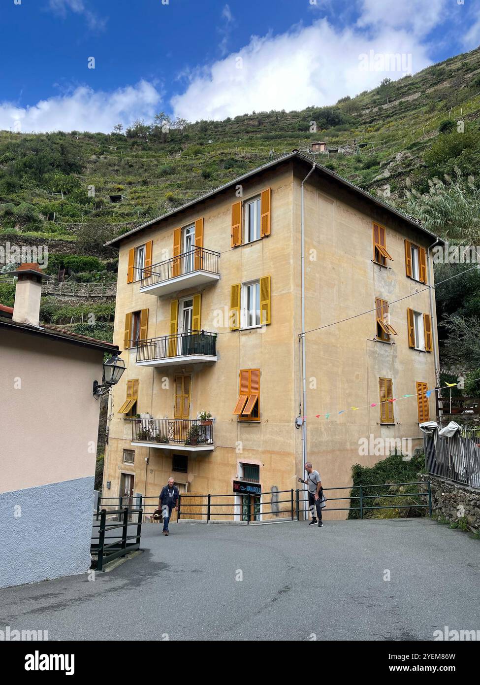 Cinque Terre, Italy - Smartphone Captured Stock Image