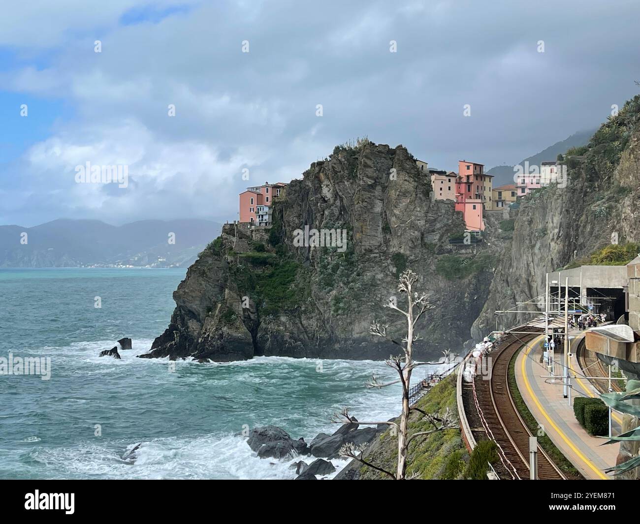 Cinque Terre, Italy - Smartphone Captured Stock Image