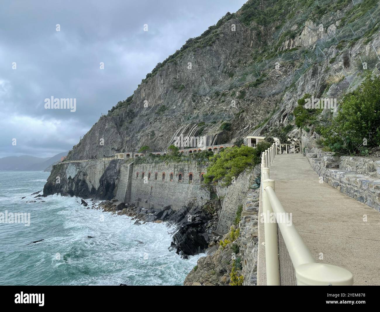 Cinque Terre, Italy - Smartphone Captured Stock Image