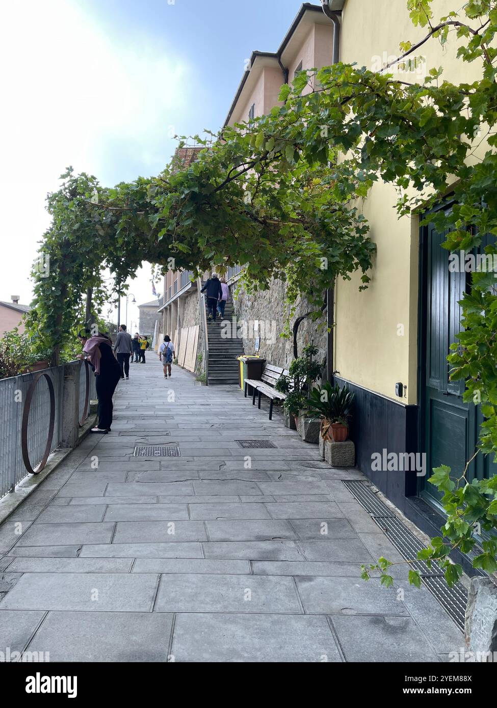 Cinque Terre, Italy - Smartphone Captured Stock Image