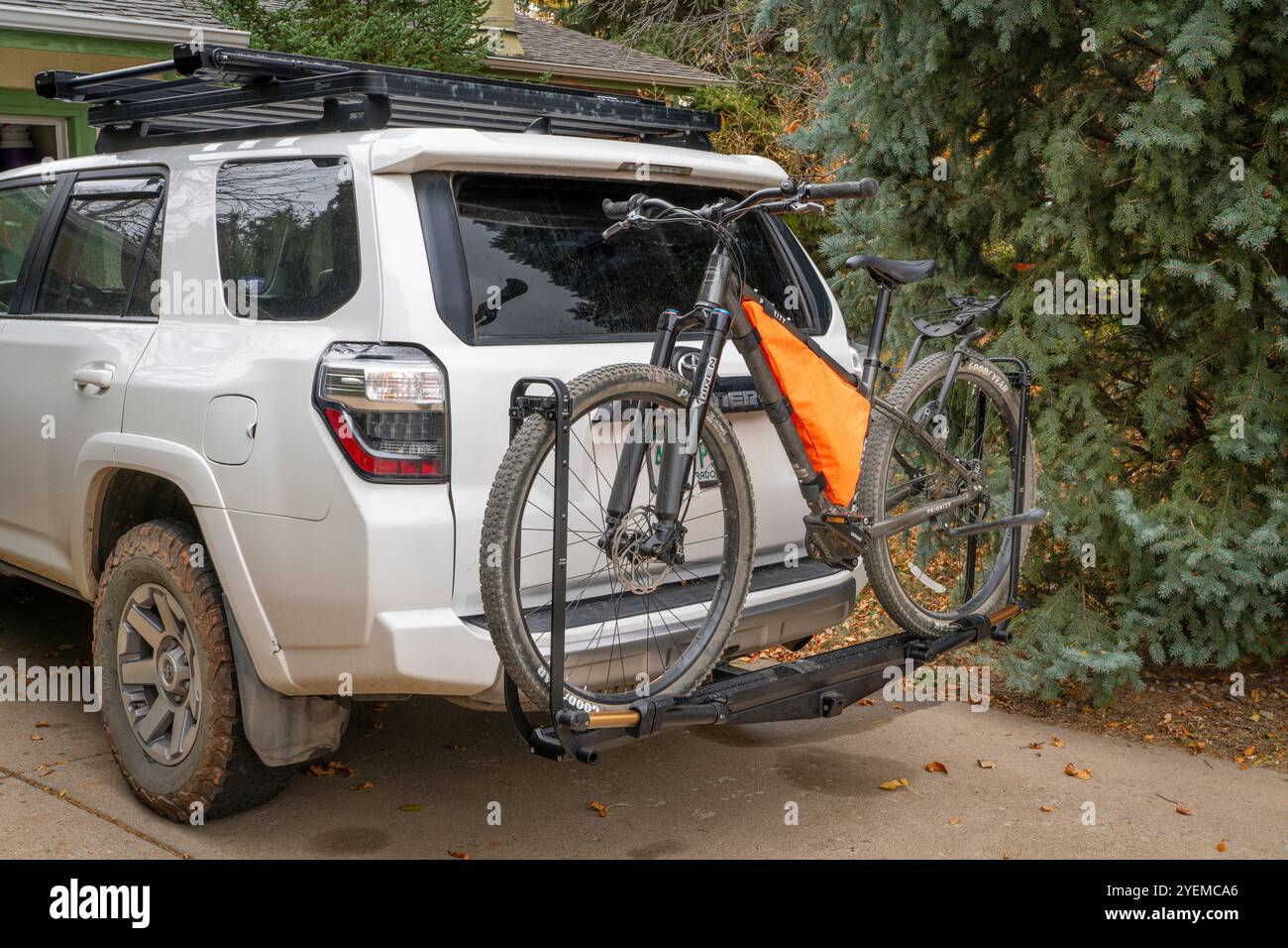 Bike rack on back hi res stock photography and images Page 2 Alamy