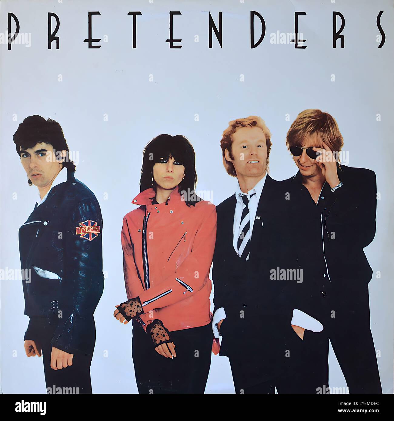Pretenders - Pretenders - Original Vinyl Cover Stock Photo