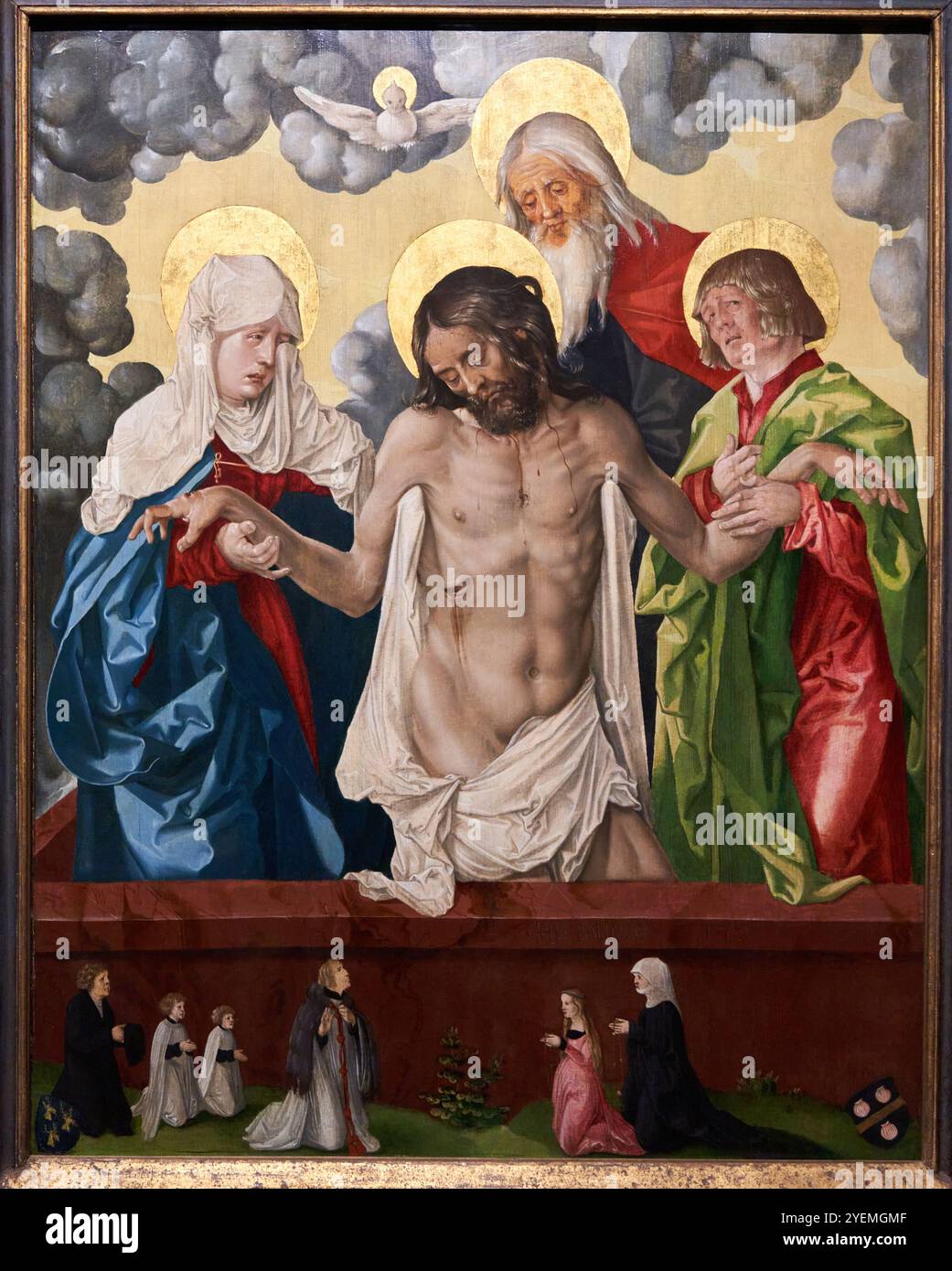 The Trinity and Mystic Pietà, 1512, Hans Baldung Grien (1484/5-1545), The National Gallery, London, UK Stock Photo