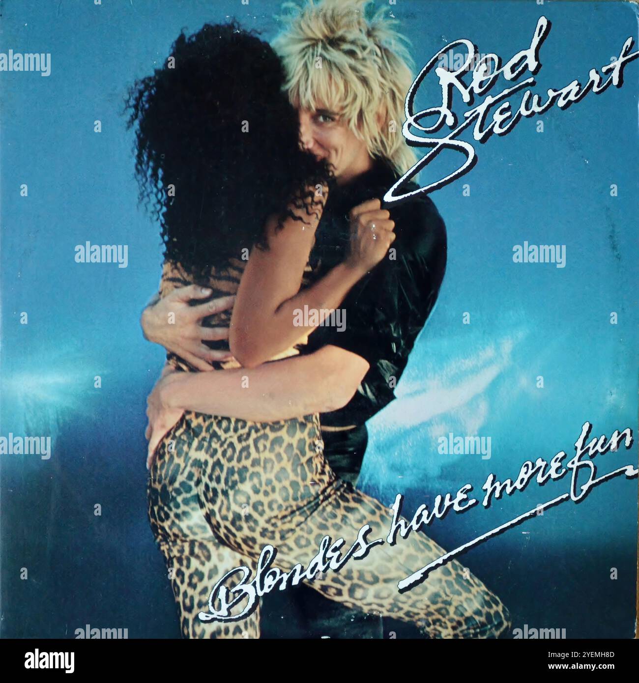 Rod Stewart - Blondes Have More Fun - Vintage L.P Music Vinyl