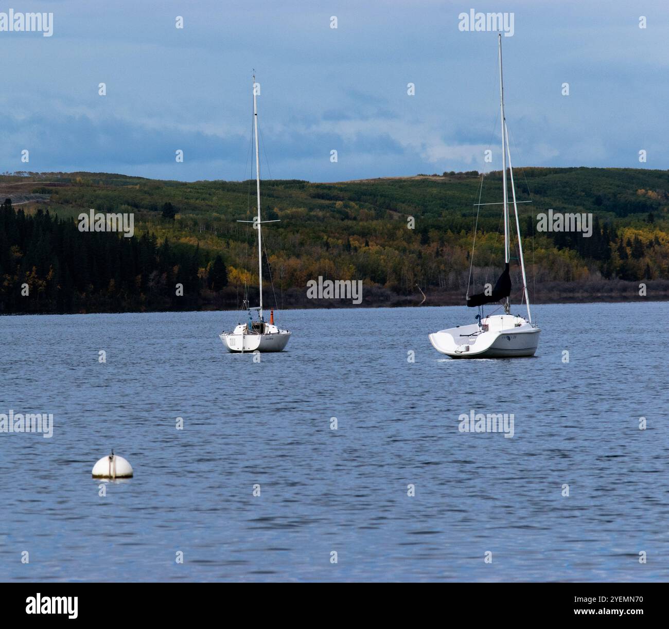 Fall scenery from the trail Stock Photo - Alamy
