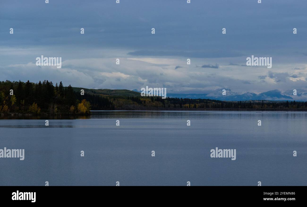 Fall scenery from the trail Stock Photo - Alamy