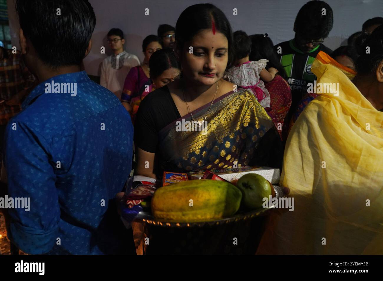 Dhaka, Dhaka, Bangladesh. 31st Oct, 2024. Kali Puja, the second major ...
