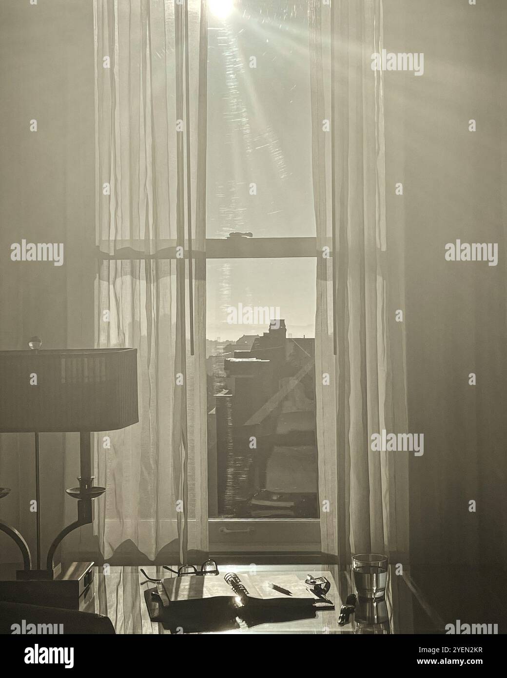 room with a view - Smartphone Captured Stock Image