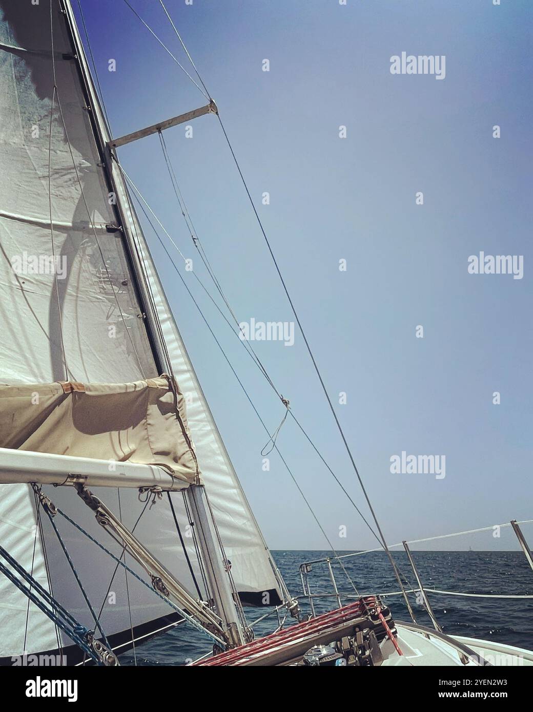 overhead of land - Smartphone Captured Stock Image