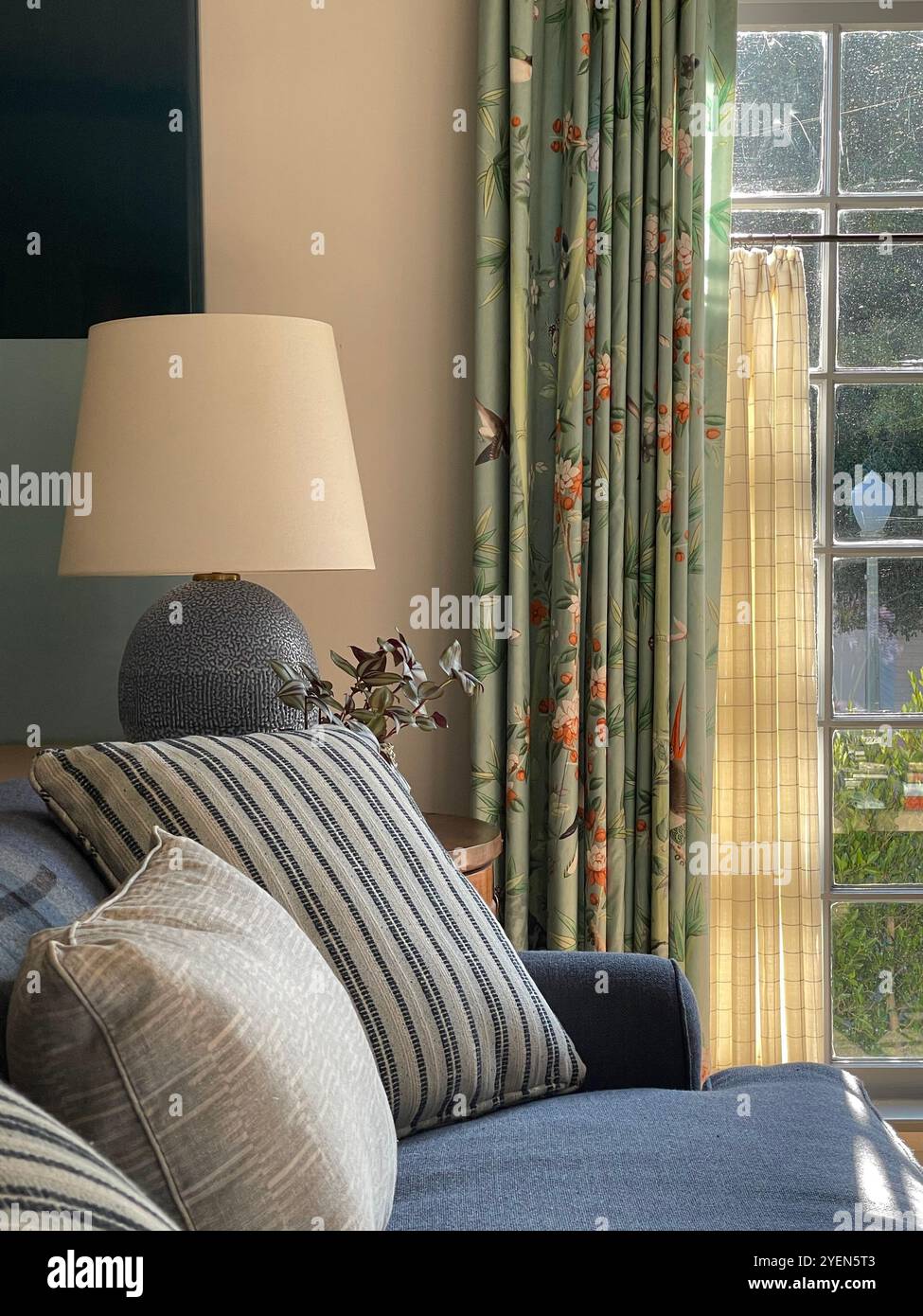 fine couch seating - Smartphone Captured Stock Image