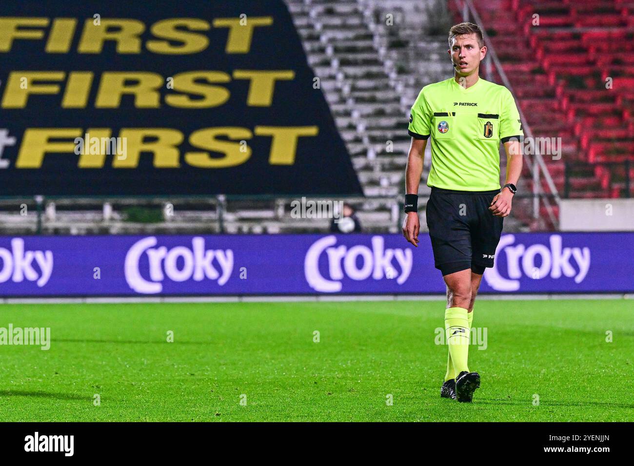 pictured during a soccer game between Antwerp FC and KMSK Deinze during the 2nd round in the Croky Cup 2024-2025 season, on Thursday 31 October 2024 in Antwerpen, Belgium . Credit: sportpix/Alamy Live News Stock Photo