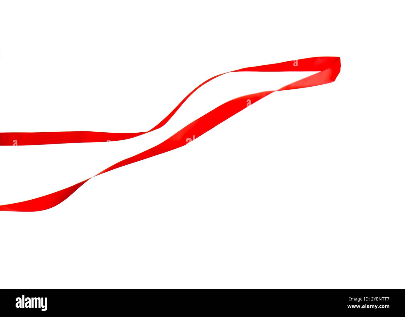 Finish one red ribbon hi-res stock photography and images - Alamy