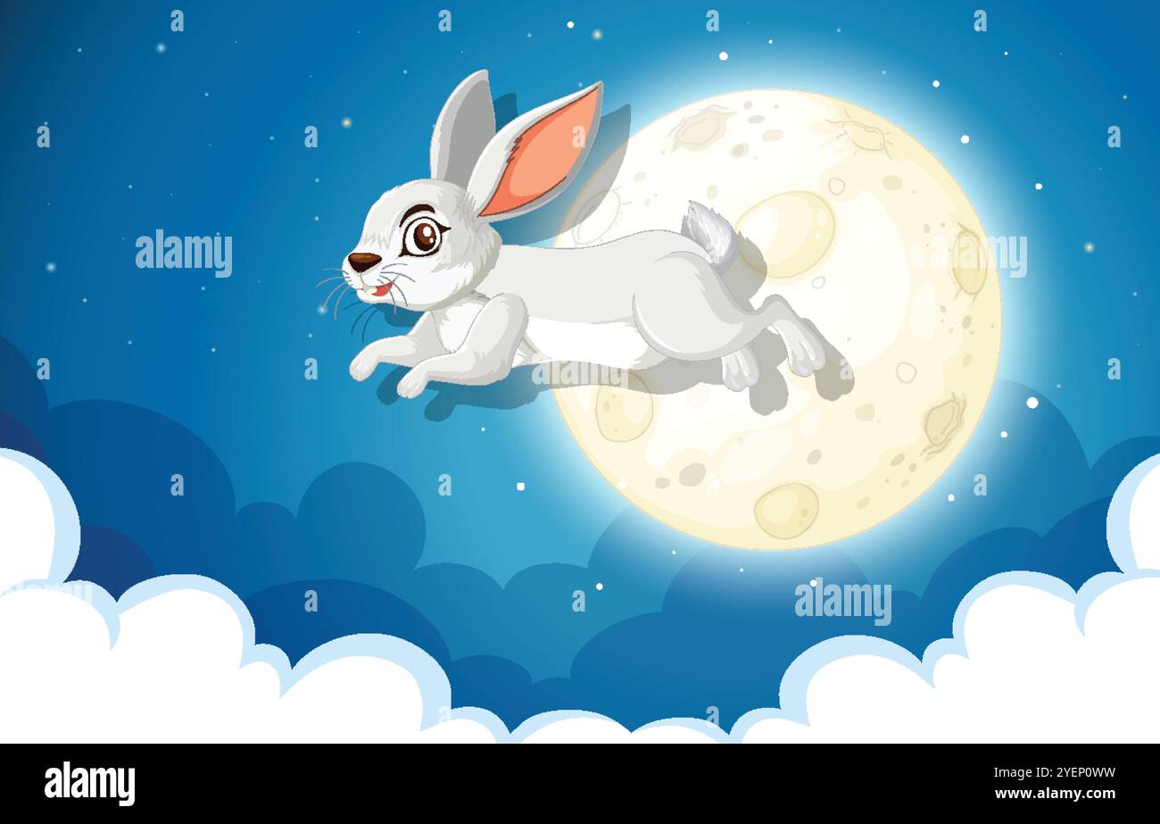 Night jumps Stock Vector Images - Alamy