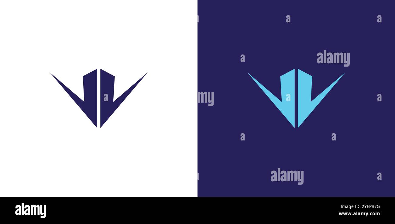 Modern and unique W logo design Stock Vector Image & Art - Alamy