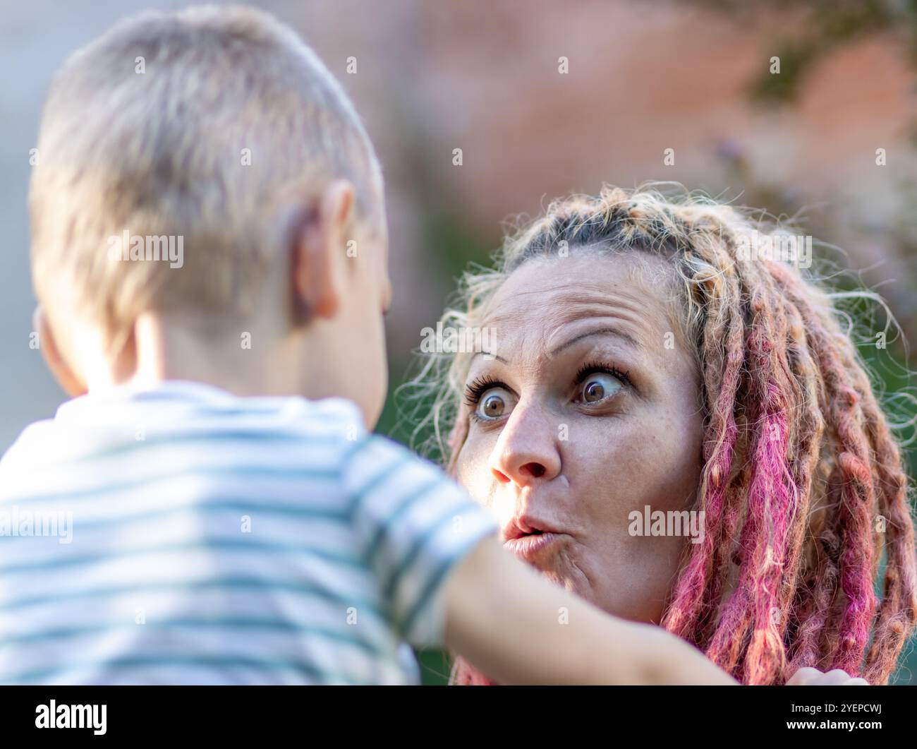 Emotional portrait scared boy hi-res stock photography and images - Alamy