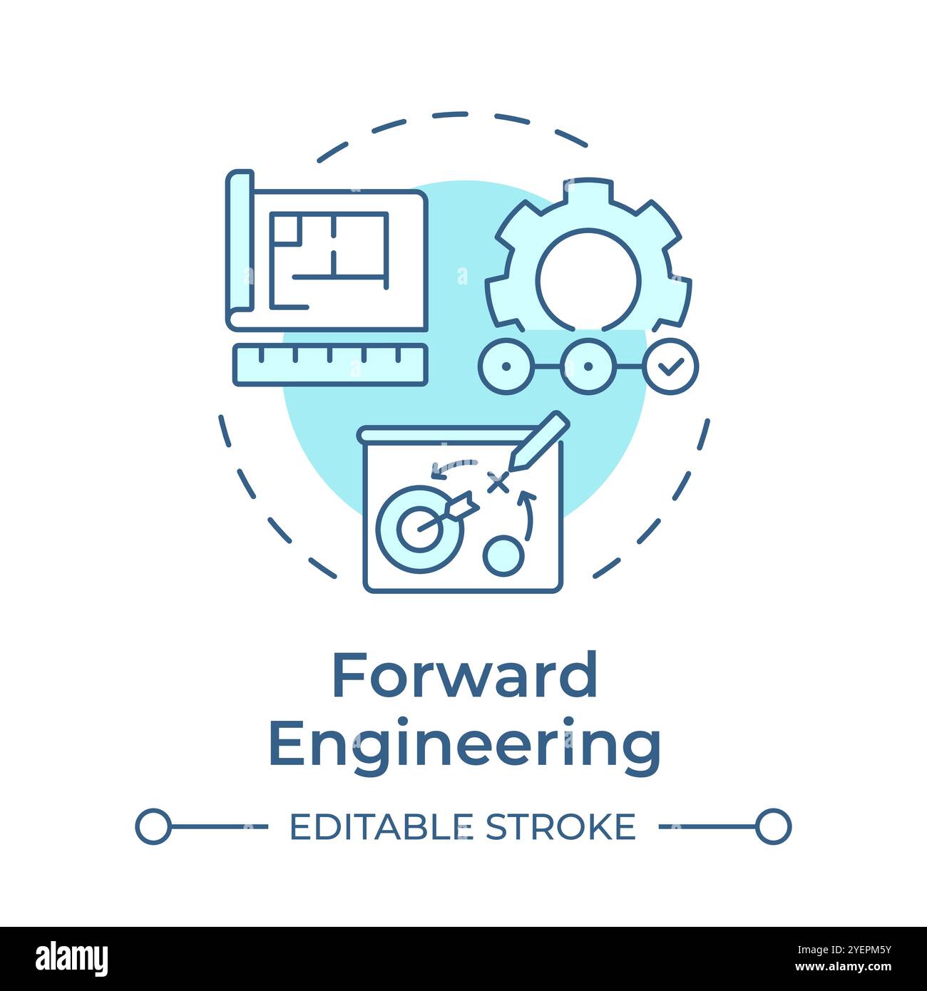 Blueprint process Stock Vector Images - Alamy