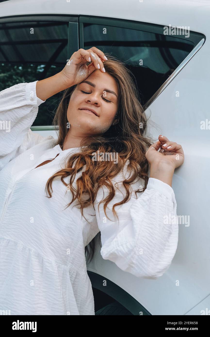 High fashion model woman in hi-res stock photography and images - Alamy