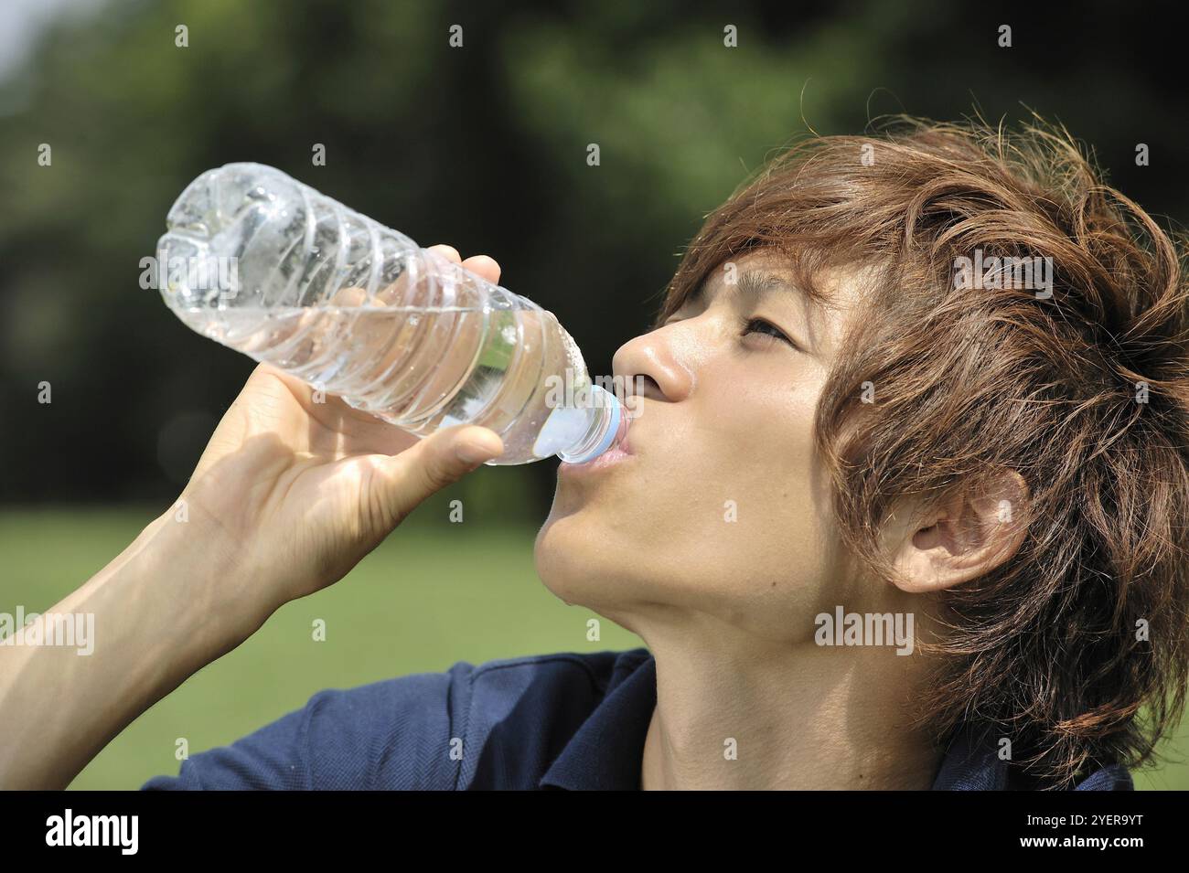 Refreshing water break hi-res stock photography and images - Alamy