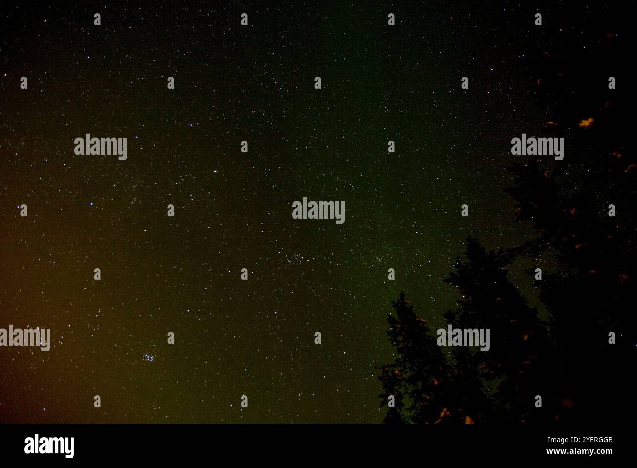 Starry sky with milky way hi-res stock photography and images - Alamy