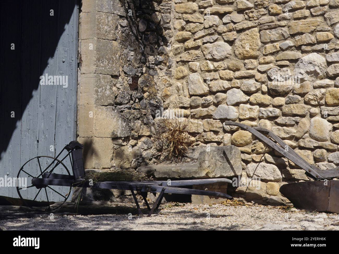 Stone masonry wall Stock Photo