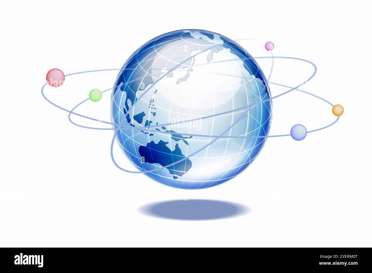 Circle of the earth Cut Out Stock Images & Pictures - Alamy