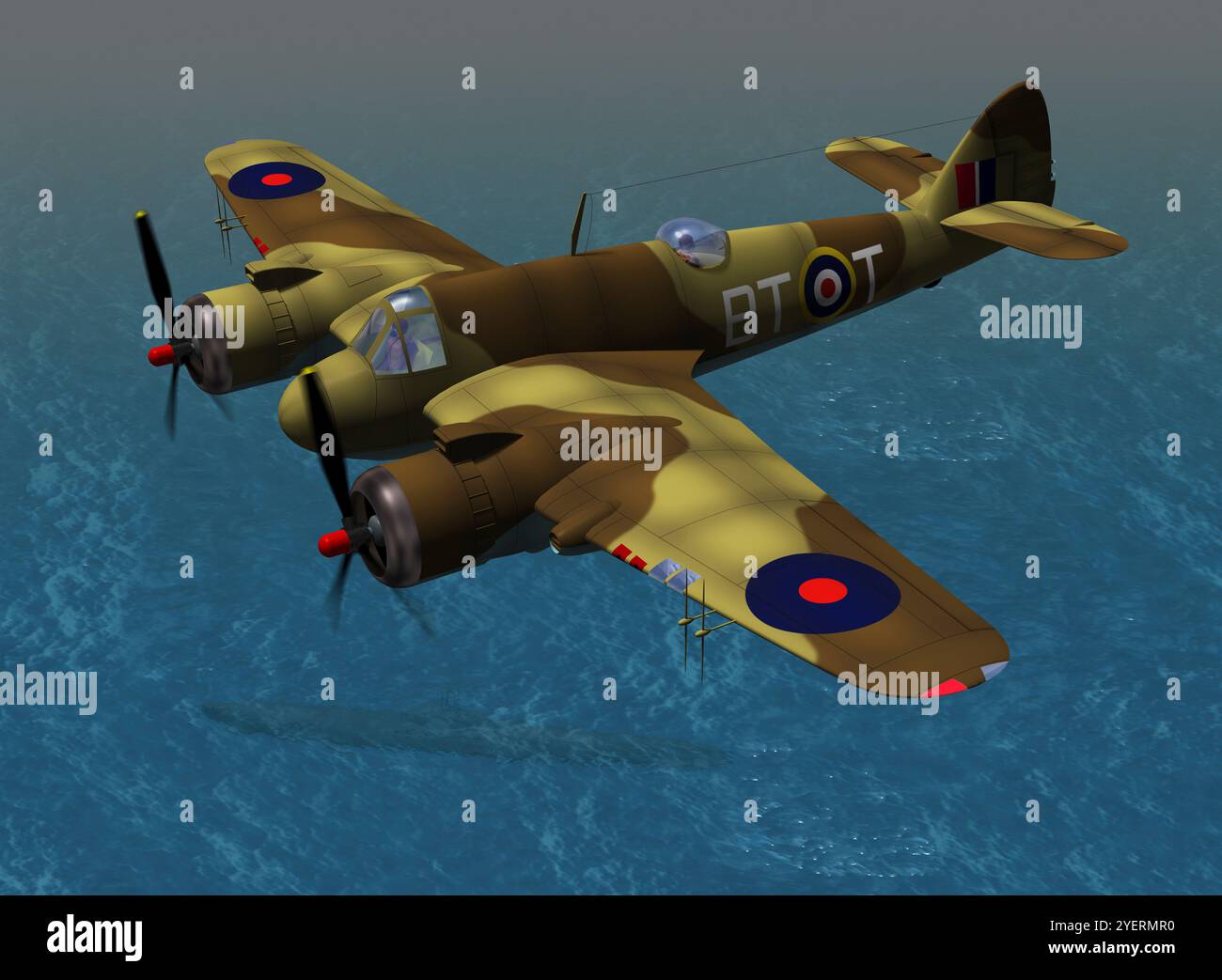 Bristol Beaufighter Stock Photo